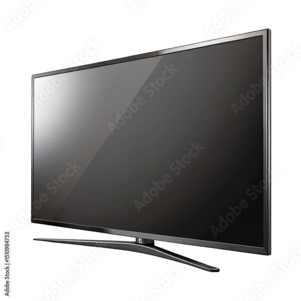 Obraz lcd tv monitor isolated