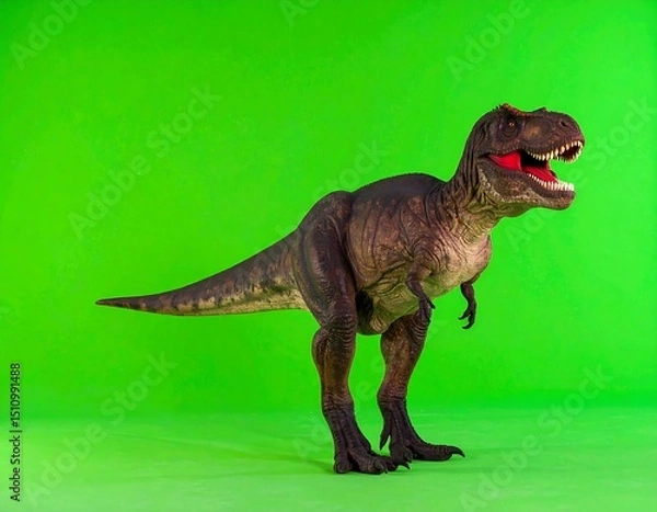 Obraz Dinosaur on green screen