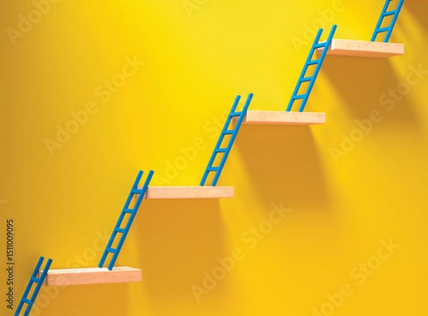 Obraz Ladders To Success