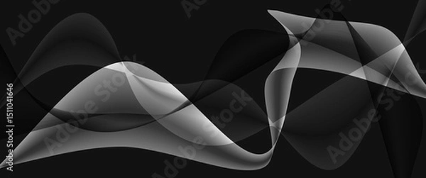 Obraz fala abstrakcja