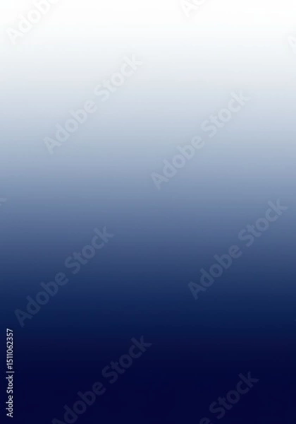Fototapeta Smooth gradient from white to navy blue