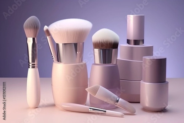 Fototapeta make up brushes