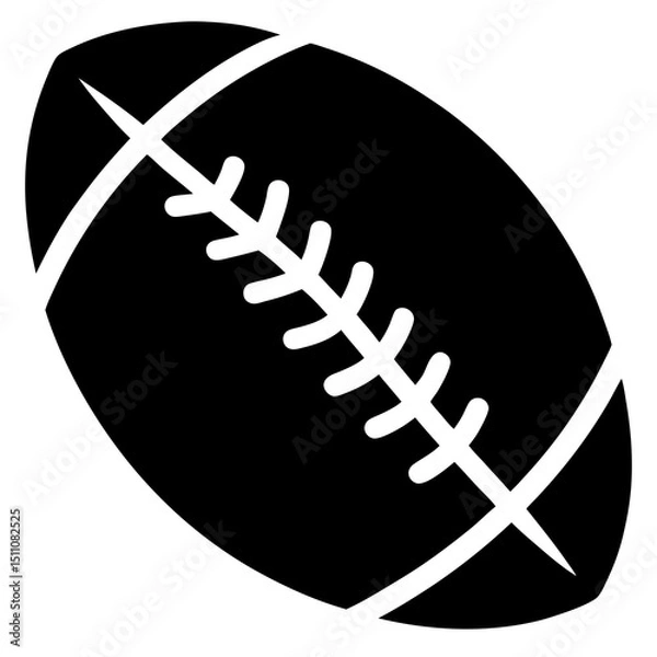 Fototapeta American football player vector of silhouette vectore and illustration.
