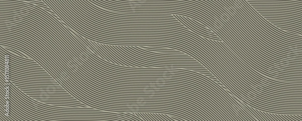 Fototapeta Abstract irregular grey color striped textured background. seamless geometric pattern design for certificate, invitation, textile, clothes, cover and others.