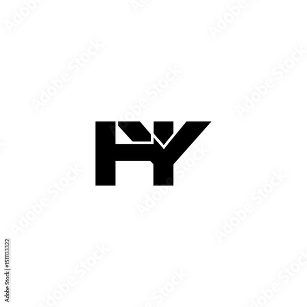 Obraz 3d graphic of a happy new year symbol made of many spheres