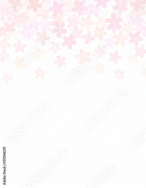 Fototapeta 桜の背景素材