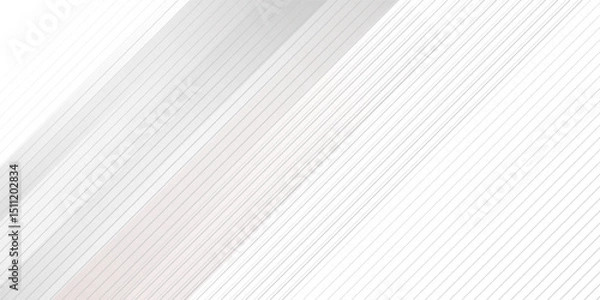 Obraz Abstract white background. Minimal geometric white light background