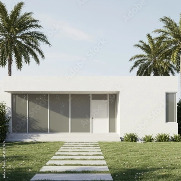 Fototapeta classic architecture  palace likeeuropen style