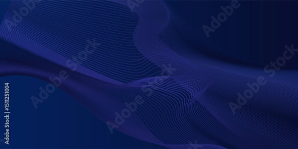 Fototapeta Premium background design with diagonal dark blue line pattern. Vector template for digital luxury banner, invitation, voucher, certificate. EPS 10