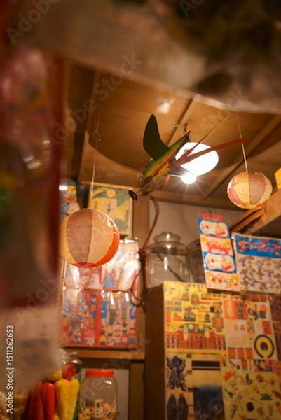 Obraz 大正時代の駄菓子屋