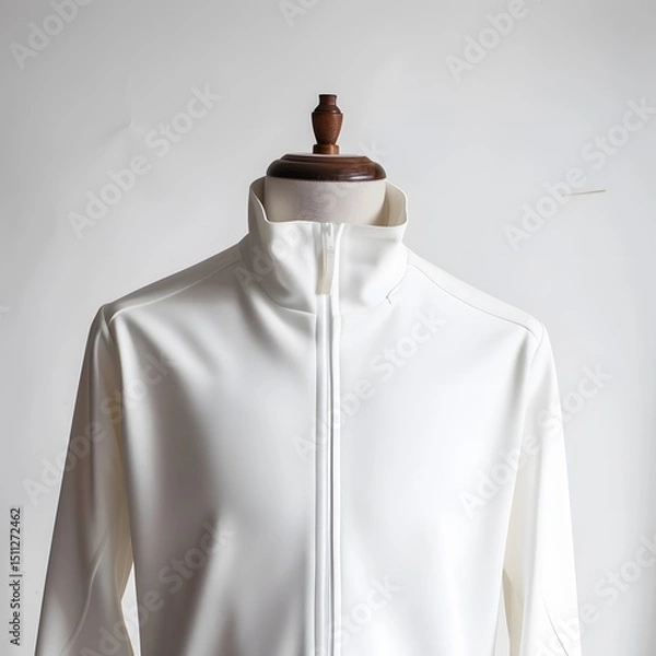 Fototapeta A high quality image of a hoodless jacket showcasing 