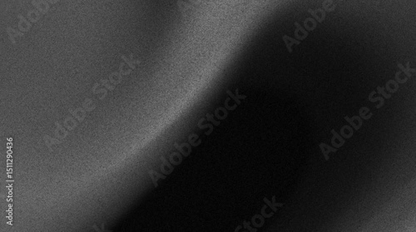 Fototapeta metallic black abstract background. Abstract dark premium background with grainy noise perfect for banner, elegant digital advertising background.