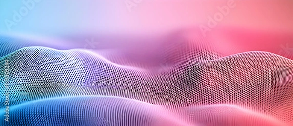 Fototapeta Abstract Colorful Geometric Wave Design