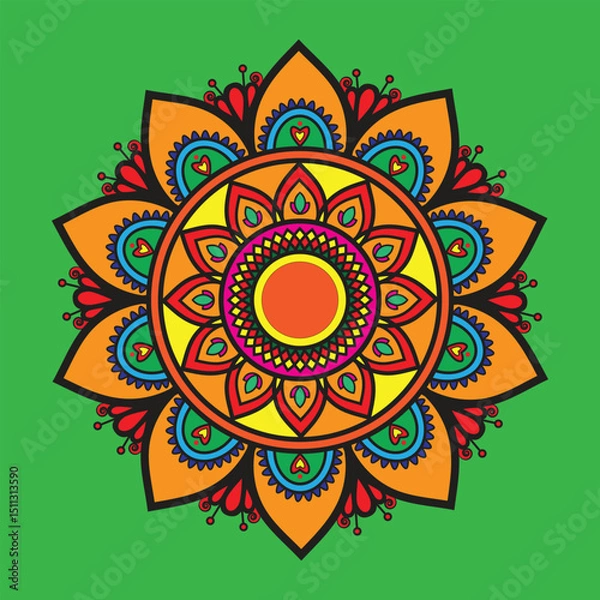 Fototapeta Abstract texture for Valentine's day, Birthday or Invitations card. Floral background. Floral geometric background