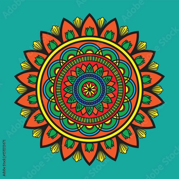 Fototapeta Abstract texture for Valentine's day, Birthday or Invitations card. Floral background. Floral geometric background