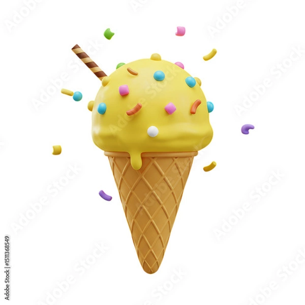 Obraz SORVETE DE CASQUINHA