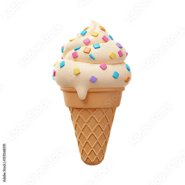 Fototapeta SORVETE DE CASQUINHA