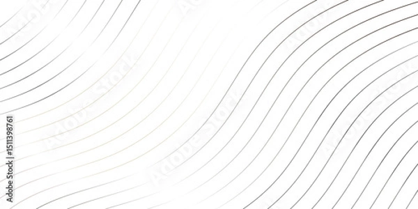 Obraz Abstract line pattern background design. abstract wave colorful stream element for design on a white background isolated. modern glowing moving lines design	
