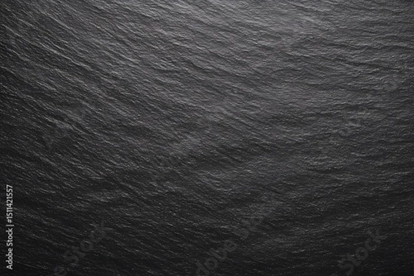 Fototapeta A textured black slate surface with subtle variations and patterns. The surface has a rough, weathered appearance that creates a sense of depth and tactile quality