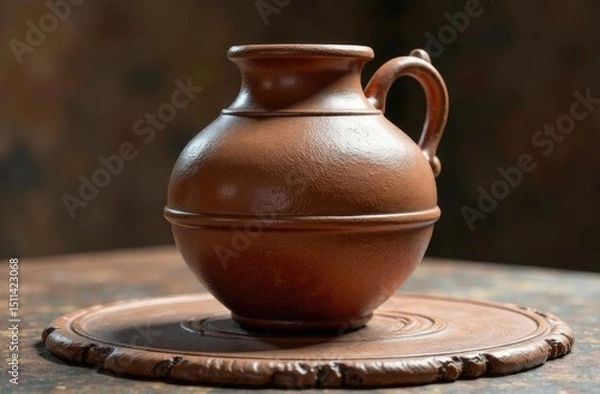 Obraz Pottery workshop, free space for text