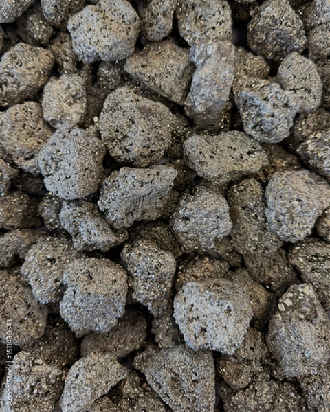 Obraz Peruvian iron disulfide pyrite rocks