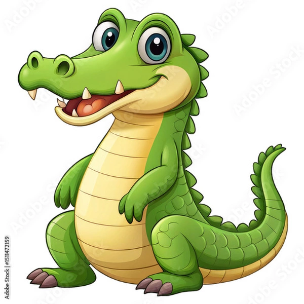Obraz elegater cartoon