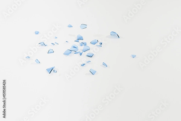 Obraz 割れたガラスの破片