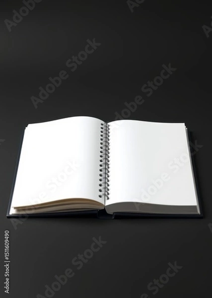 Obraz Blank notebook. book mockup. 