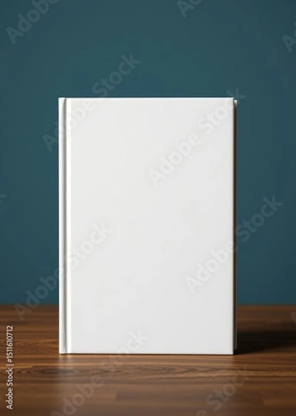 Obraz Blank book cover mockups for front and back design, front, blank, mockup. book mockup. 