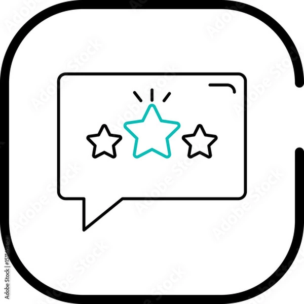 Obraz Testimonial Icon