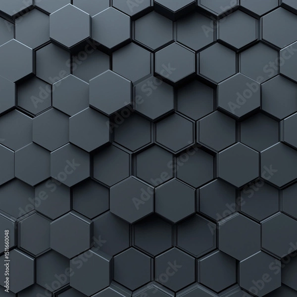 Obraz seamless hexagon pattern