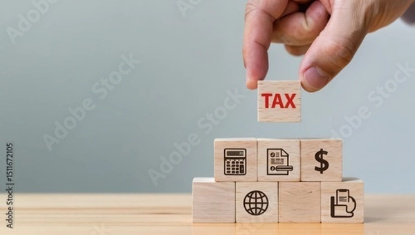 Obraz Tax planning and preparation services for small business and individuals advice