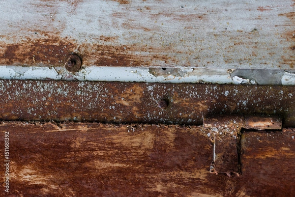Obraz Rust, Grungy rusty metal texture, Rusted metal background