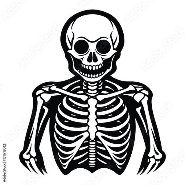 Obraz Skeleton Svg 