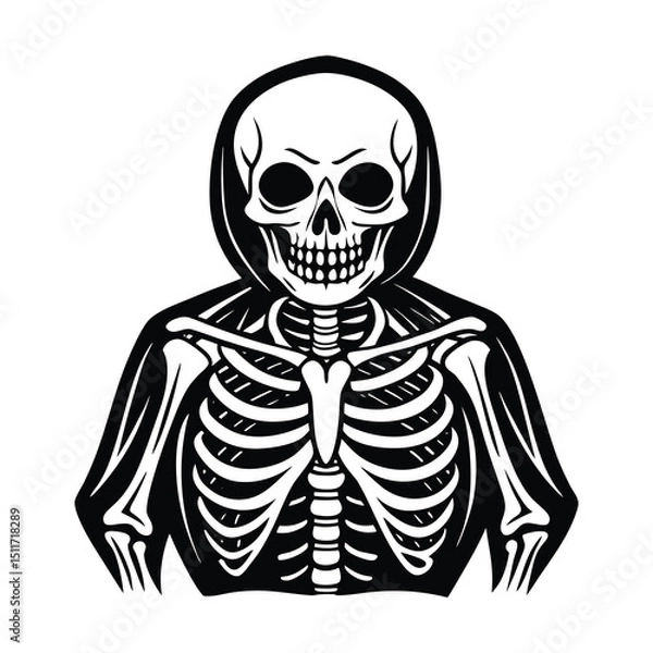Obraz Skeleton Svg 