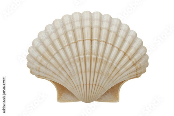Fototapeta seashell isolated on white background