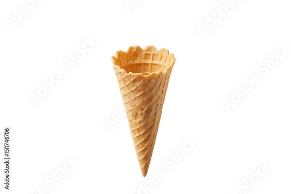 Fototapeta ice cream cone isolated