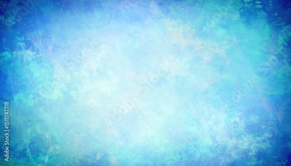 Fototapeta Abstract blue texture design digital art visual background creative environment artistic viewpoint