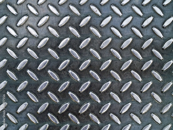 Fototapeta Diamond Metal Background Texture