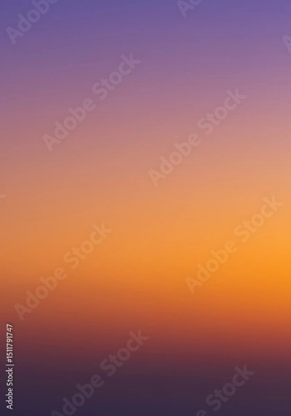 Obraz Blurred gradient sunset sky