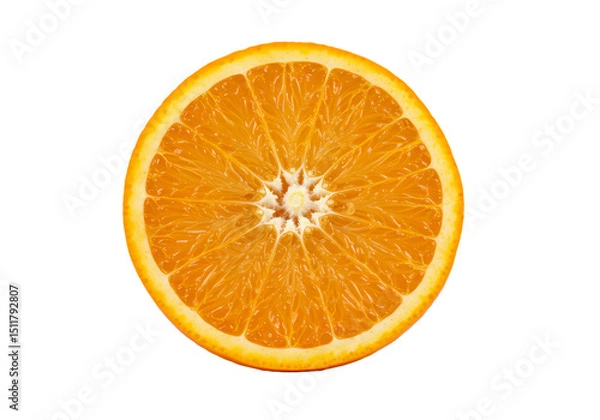 Obraz Cross Section of a Juicy Orange