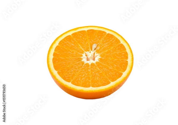 Obraz Sunburst Citrus A Vibrant CrossSection of an Orange