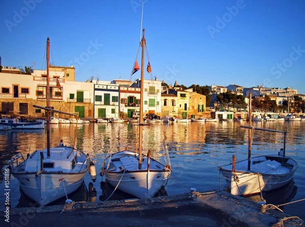 Obraz porto colom quay
