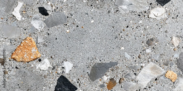 Fototapeta Gray concrete texture background.