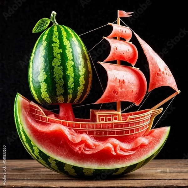 Obraz Ripe watermelon