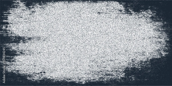 Fototapeta Distressed black texture. Dark grainy texture on white background. Dust overlay textured. Grain noise particles. Rusted white effect. Grunge design elements