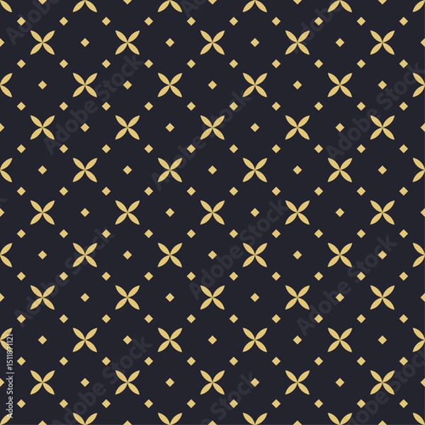 Obraz Geometric simple ornament. Seamless pattern. Vector image.