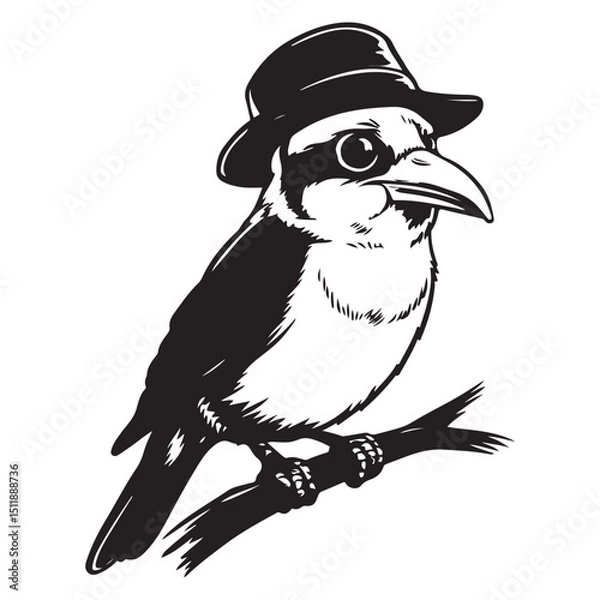 Obraz vector bird.eps