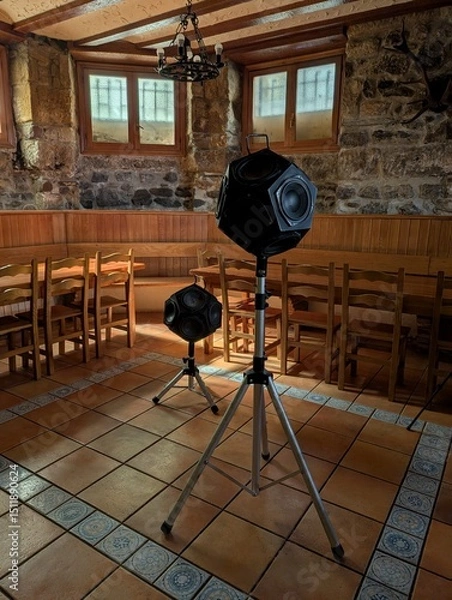 Fototapeta Medición de aislamiento acústico