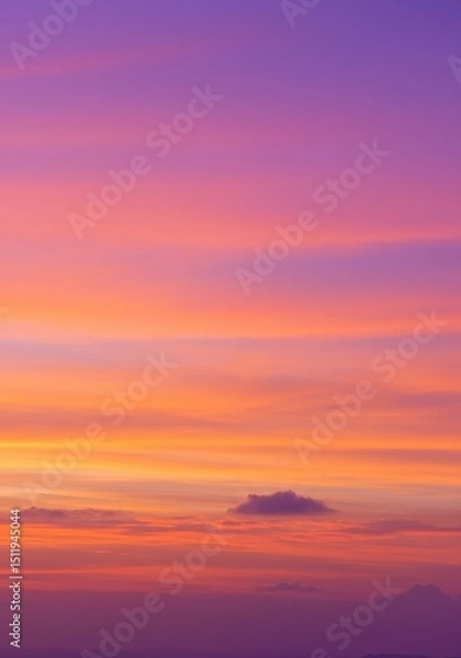 Obraz Colorful sunset sky (1)